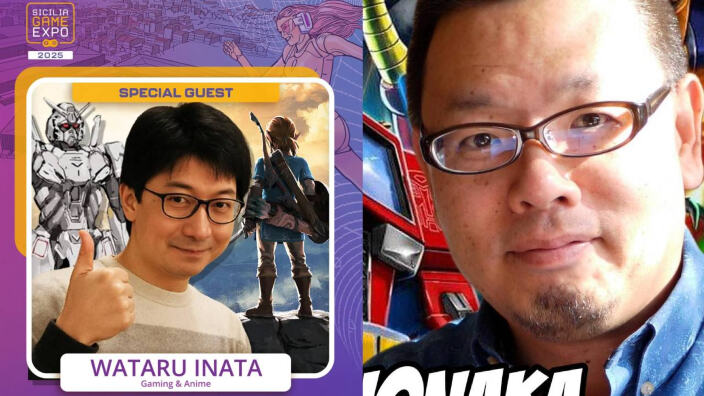 Tsuyoshi Nonaka e Wataru Inata ospiti al Fumetti al Ricetto e alla Sicilia Game Expo 2025