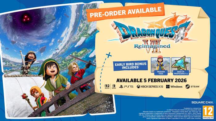 Dragon Quest VII Reimagined arriva il 5 febbraio, mostrate le edizioni