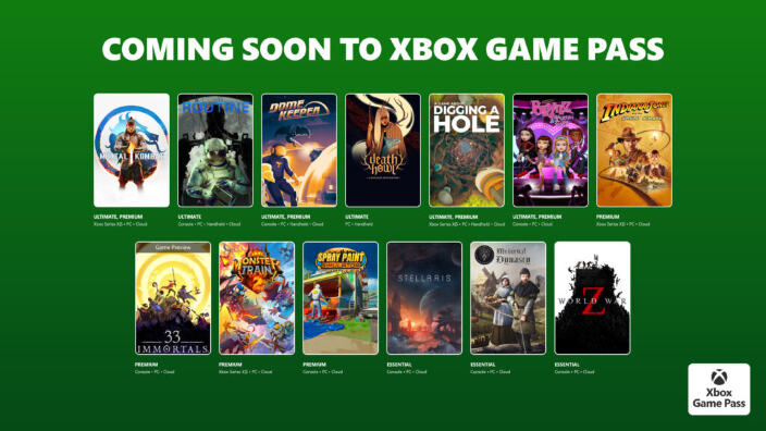 Xbox Game Pass: la prima ondata di dicembre
