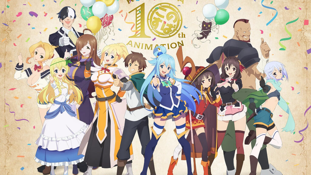 KonoSuba: annunciata la quarta stagione animata