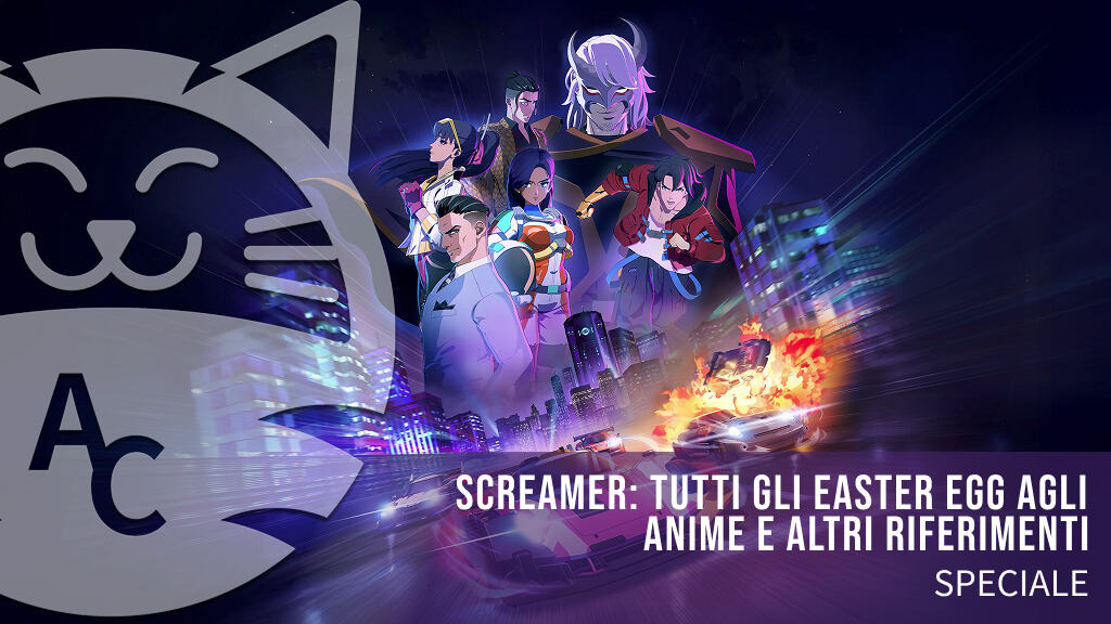 Speciale: <strong>Screamer</strong>, tutti gli easter egg agli anime: Gundam, Evangelion, Akira e altri riferimenti
