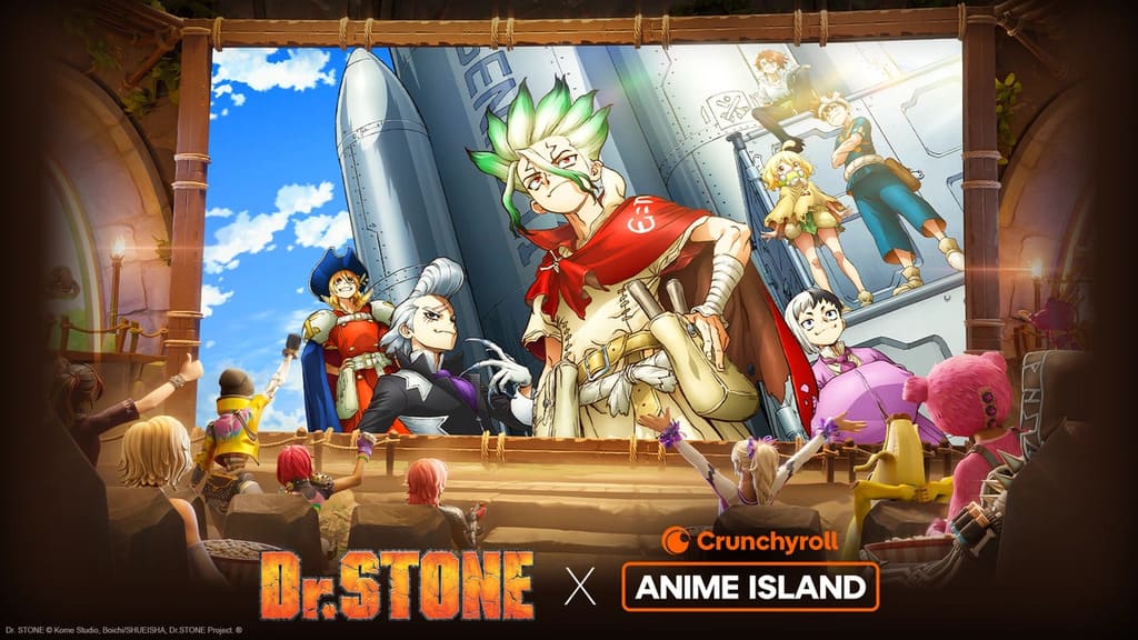 Dr. Stone arriva su Fortnite: l’isola ufficiale di Crunchyroll celebra l’ultima stagione