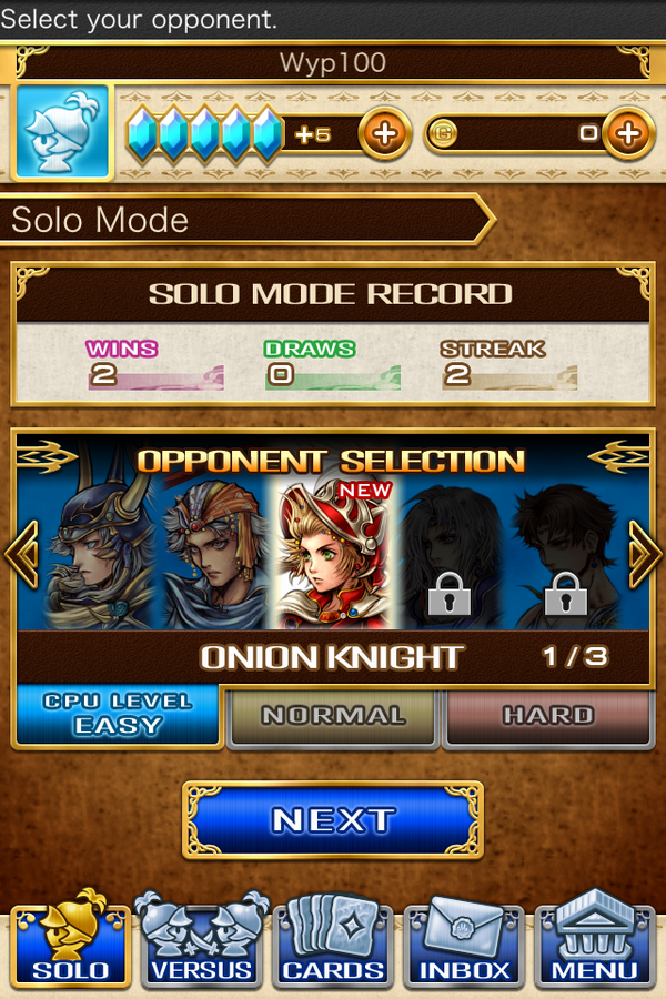 La nuova app Final Fantasy Portal include il Triple Triad