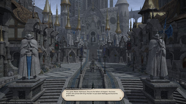 Ishgard: la città eternamente innevata introdotta in Final Fantasy XIV: Heavensward