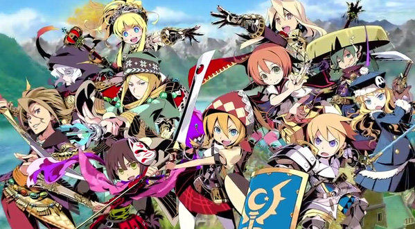 I personaggi di Etrian Mystery Dungeon I personaggi di Etrian Mystery Dungeon