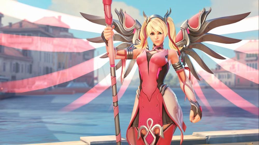 Overwatch, una skin per Mercy per finanziare la cura al cancro Overwatch-Pink-Mercy.jpg