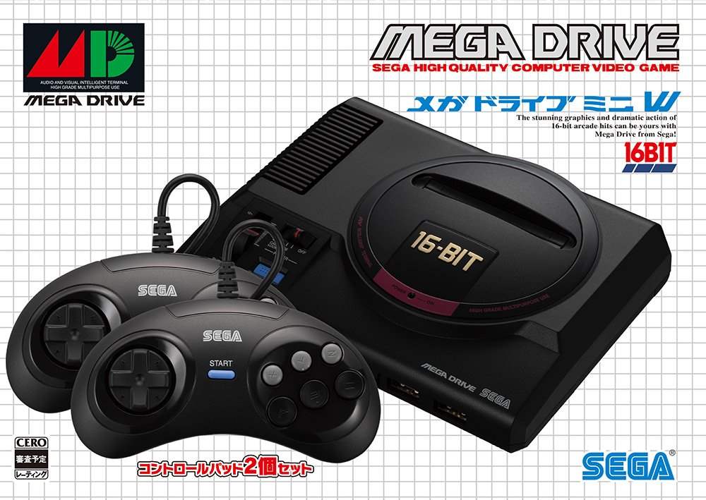 SEGA Mega Drive Mini console SEGA Mega Drive Mini console