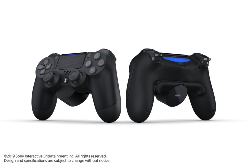 Sony ha presentato il DualShock 4 Back Button Attachment