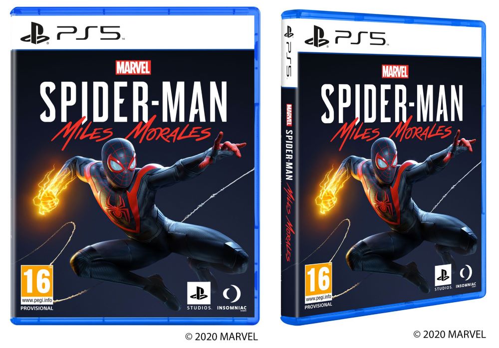La copertina di Marvel Spider-Man Miles Morales per PlayStation 5