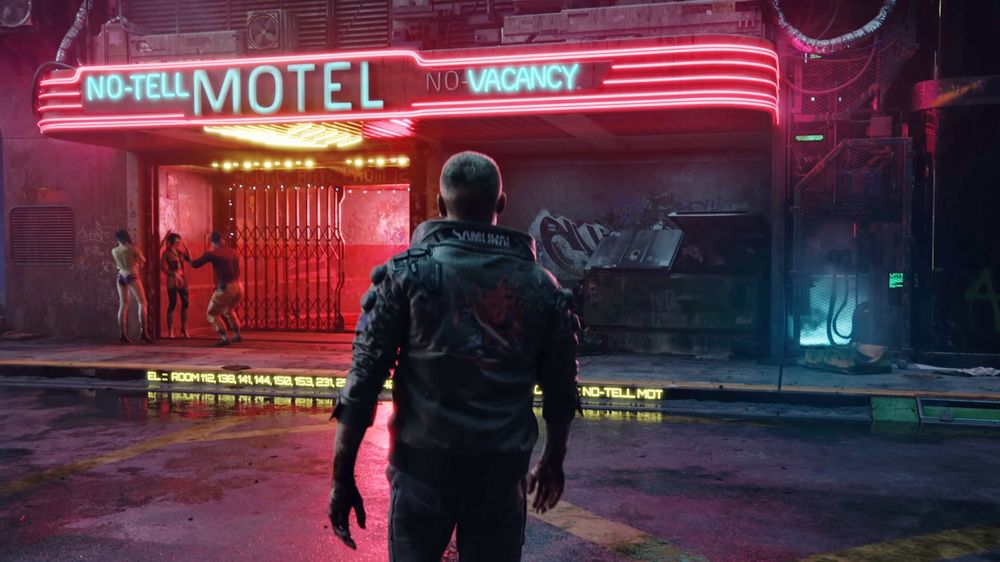 Cyberpunk 2077 No-tell motel