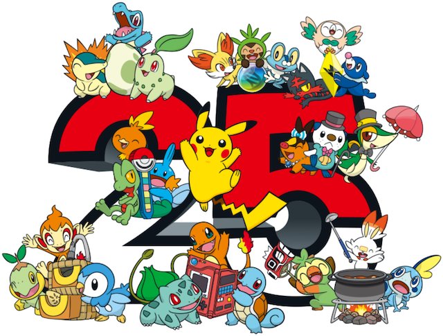 Il brand Pokémon festeggia 25 anni il 27 febbraio