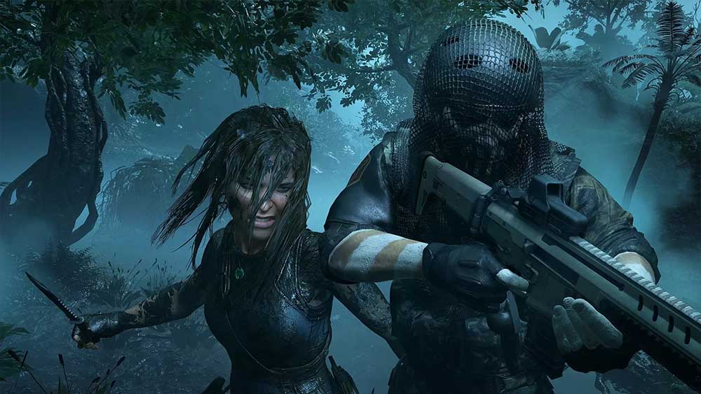 Lara in stile Predator