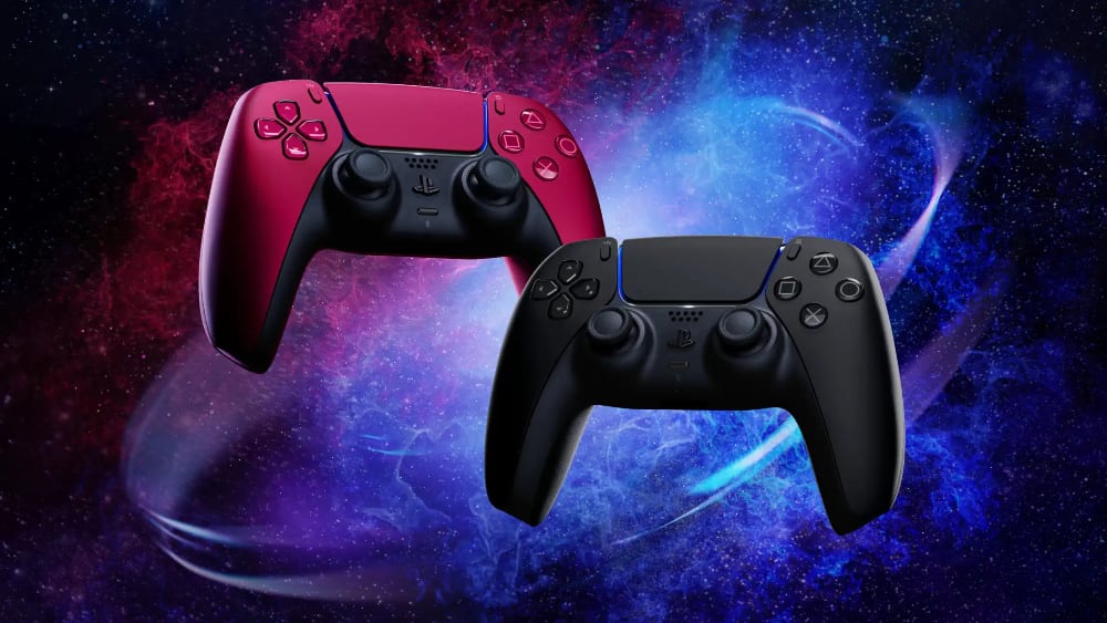 Sony ha annunciato i nuovi colori Midnight Black e Cosmic Red del DualSense di PlayStation 5