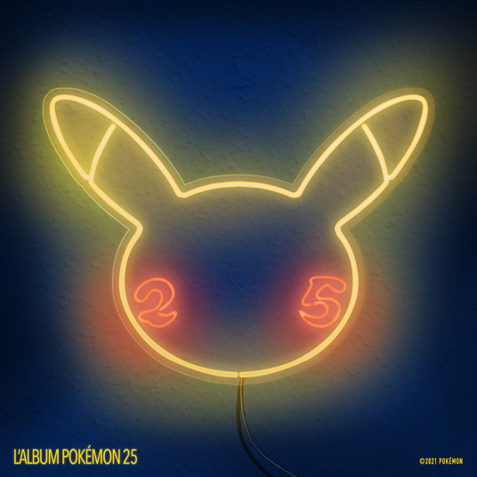 La copertina di Pokémon 25: The Album da cui è stato estratto come primo singolo il brano Electric di Katy Perry