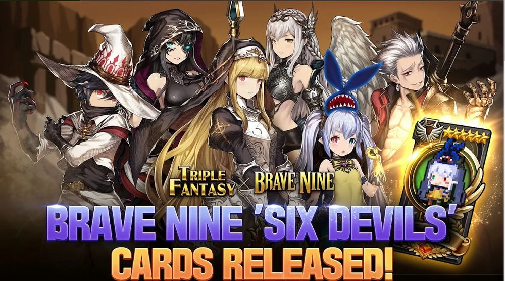 Brave Nine incontra Triple Fantasy