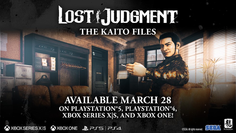 Annunciata la data di Lost Judgment: The Kaito Files