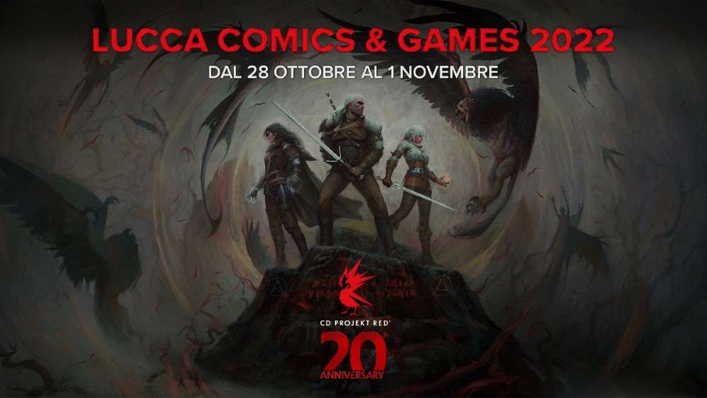 CD PROJEKT RED sarà presente a Lucca Comics & Games 2022 con tanti contenuti
