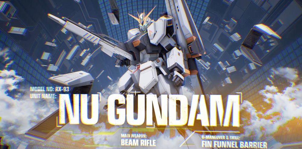 Nu Gundam su Gundam Evolution