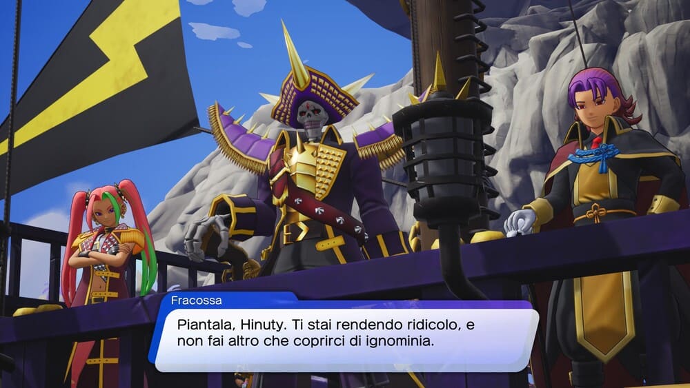 I personaggi principali sono tutti caratterizzati con il classico carisma della serie I personaggi principali sono tutti caratterizzati con il classico carisma della serie