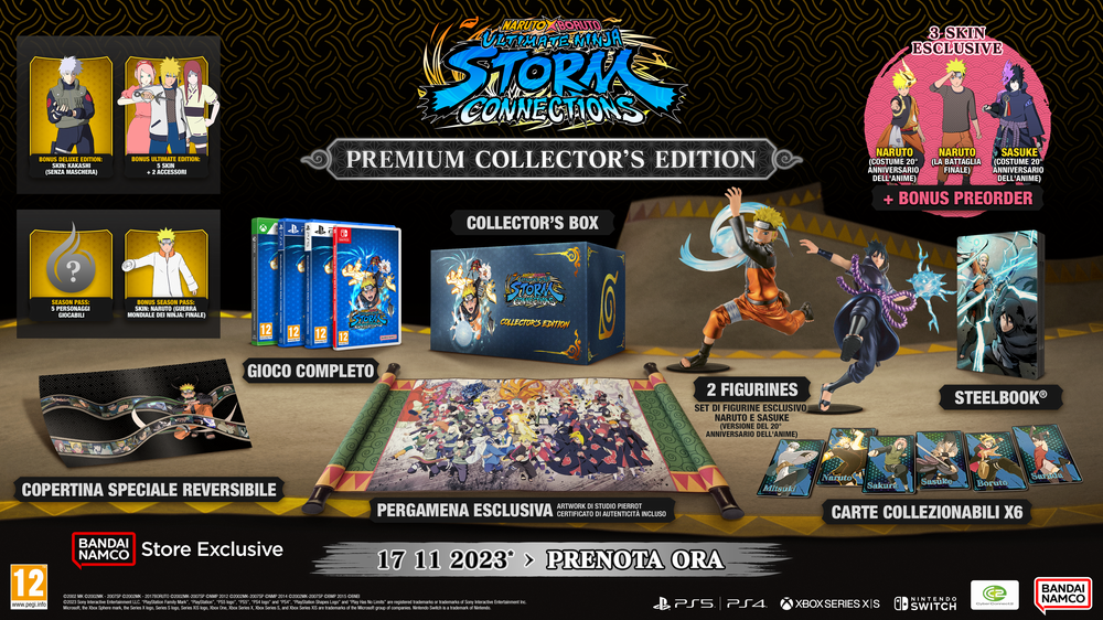 Naruto x Boruto: Ultimate Ninja Storm CONNECTIONS esce il 17 Novembre Naruto x Boruto: Ultimate Ninja Storm CONNECTIONS esce il 17 Novembre
