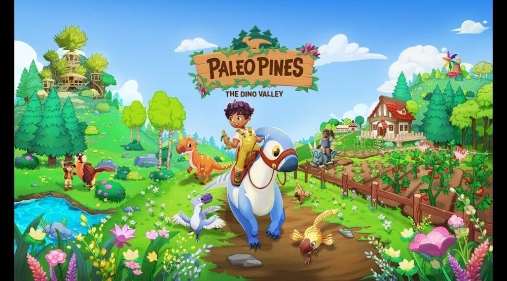 Il farming game coi dinousauri Paleo Pines è ora disponibile
