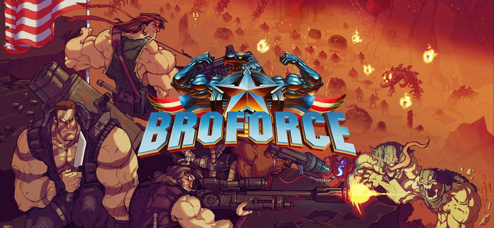 L'edizione fisica è disponibile per Broforce L'edizione fisica è disponibile per Broforce