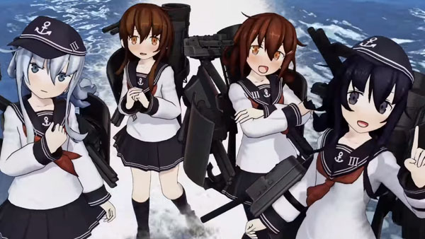 Kan Colle Arcade presentato da Yuka Otsubo e Saki Fujita