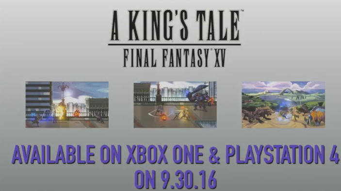 Square Enix annuncia A King's Tale: Final Fantasy XV, nuovo gioco in stile retrò tratto dall'omonimo capitolo