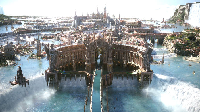 Final Fantasy XV: Square Enix mostra la meravigliosa città di Altissia
