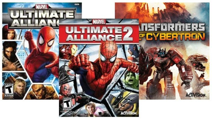 Marvel: Ultimate Alliance e Transformer: Fall of Cybertron su Playstation 4 e Xbox One?!