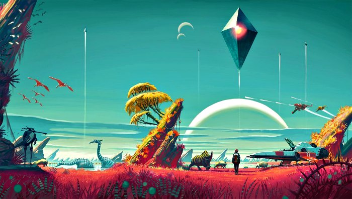 No Man's Sky si mostra nel trailer "Esplora"