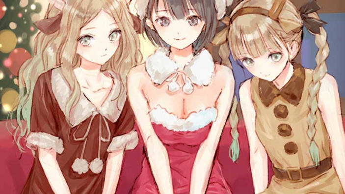 Blue Reflection di Gust augura buone feste