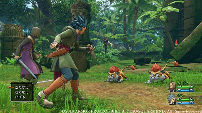 Dragon Quest XI, le differenze grafiche tra la versione PS4 e 3DS