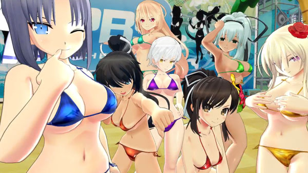 Senran Kagura: Peach Beach Splash, trailer per il DLC della limited edition