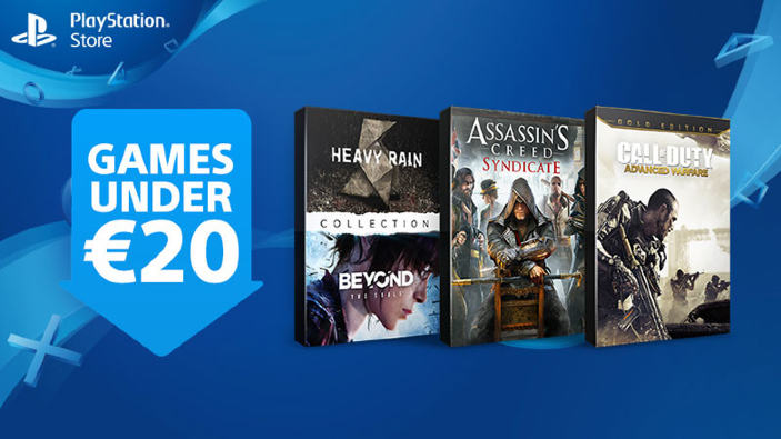 I giochi a meno di 20 euro risbarcano sul PlayStation Store