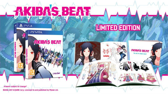 Limited Edition europea per Akiba's Beat