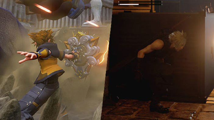 Nuove immagini per Kingdom Hearts III e Final Fantasy VII Remake