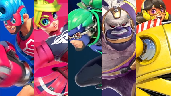 ARMS presenta personaggi e armi in due nuovi trailer