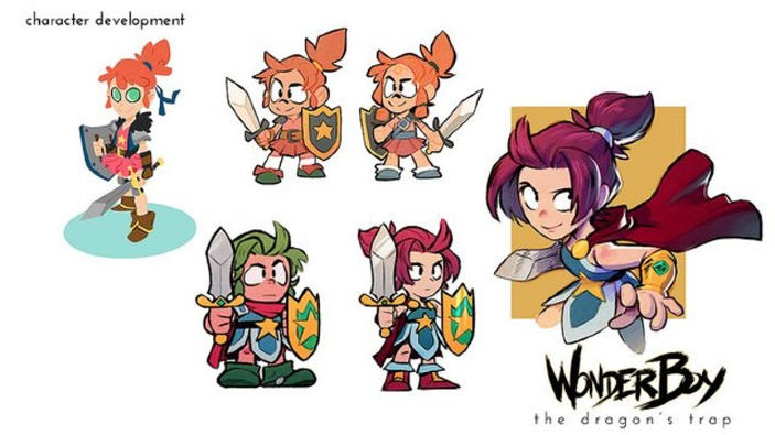 Wonder Boy diventa Wonder Girl nel remake di Dragon's Trap