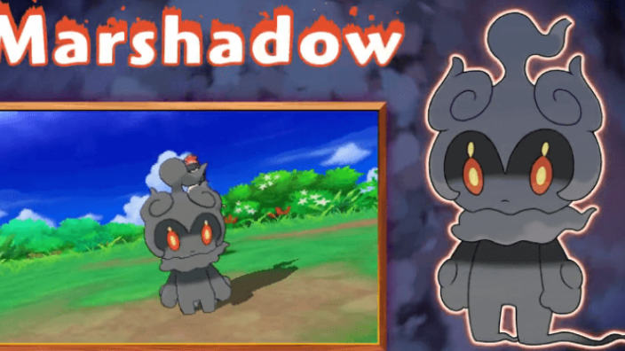 Marshadow sta per arrivare in Pokémon Sole e Luna