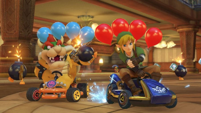 Mario Kart 8 Deluxe mette in mostra le sue novità