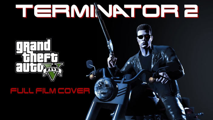 Volete vedere Terminator 2 rifatto con l'engine di GTA 5?