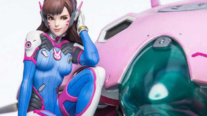 Overwatch - Svelata una statuetta di lusso per D.Va