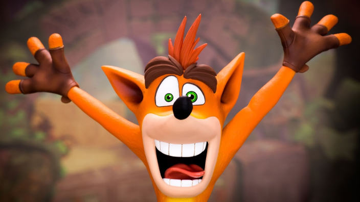 Annunciata una statuetta di Crash Bandicoot