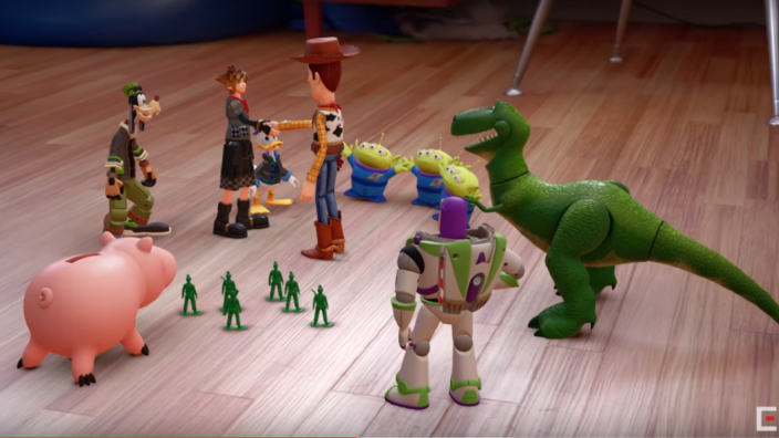Kingdom Hearts 3 diventa canonico nella saga di Toy Story