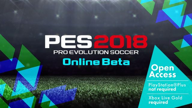 PES 2018 - La Open beta è disponibile online