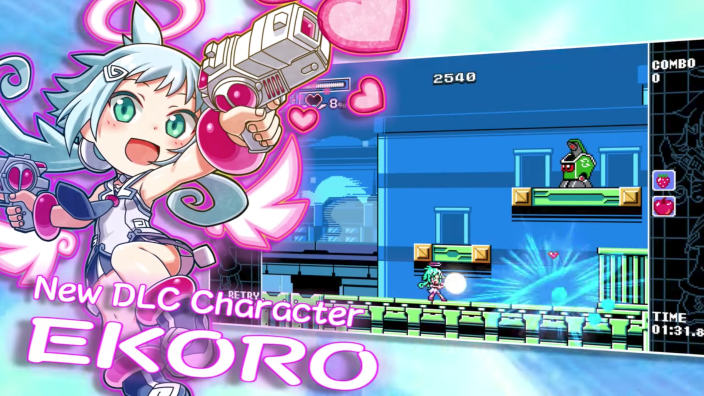 Mighty Gunvolt Burst - Ekoro entra in combattimento
