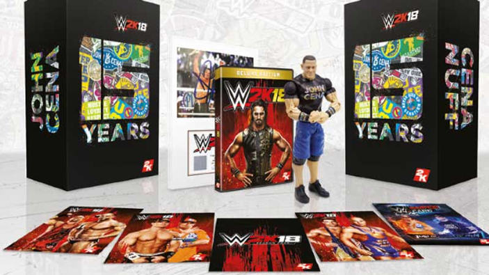WWE2K18, svelata la John Cena Collector’s Edition
