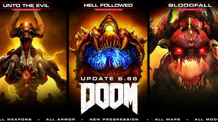 DOOM ecco il trailer della patch 6.66