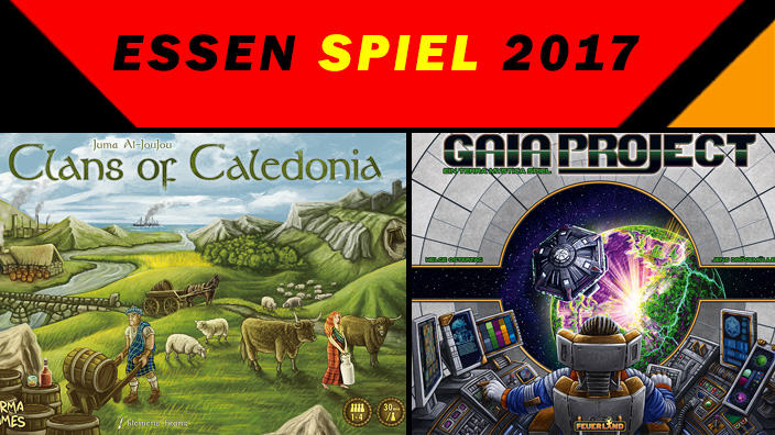 Essen 2017: anteprima di Gaia Project e Clans of Caledonia